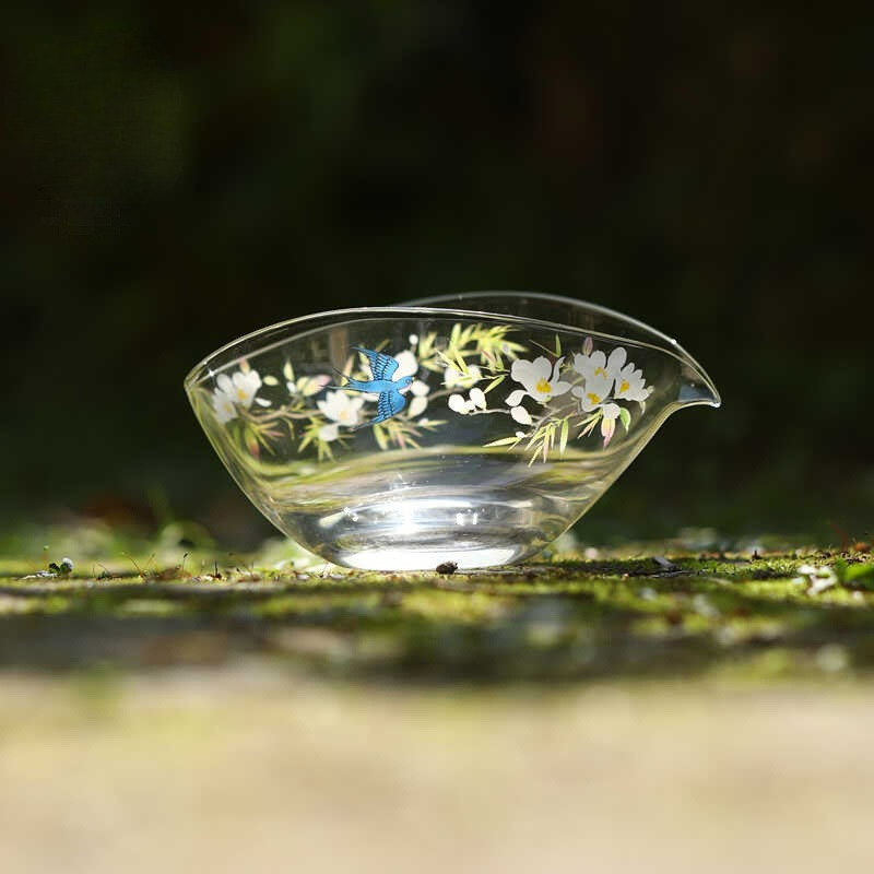 200ml Glass Fair Cup Thickened - Korean Tea Set review and price