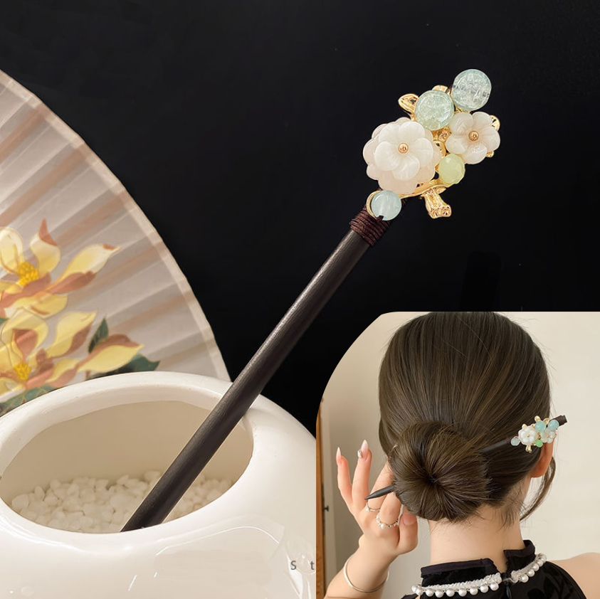 Chinese Hair Stick Step Shake  - Hanbok Hair Pin review and price