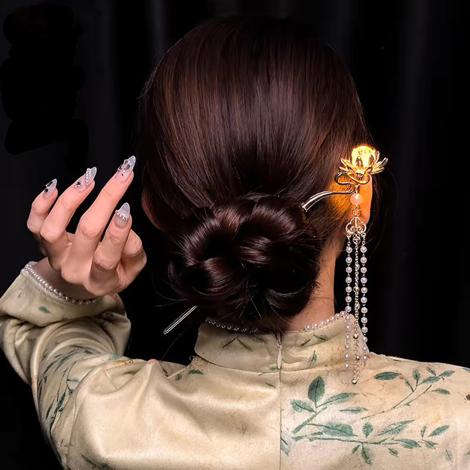 Luminous Flower Hairpin Exquis - Hanbok Hair Pin review and price