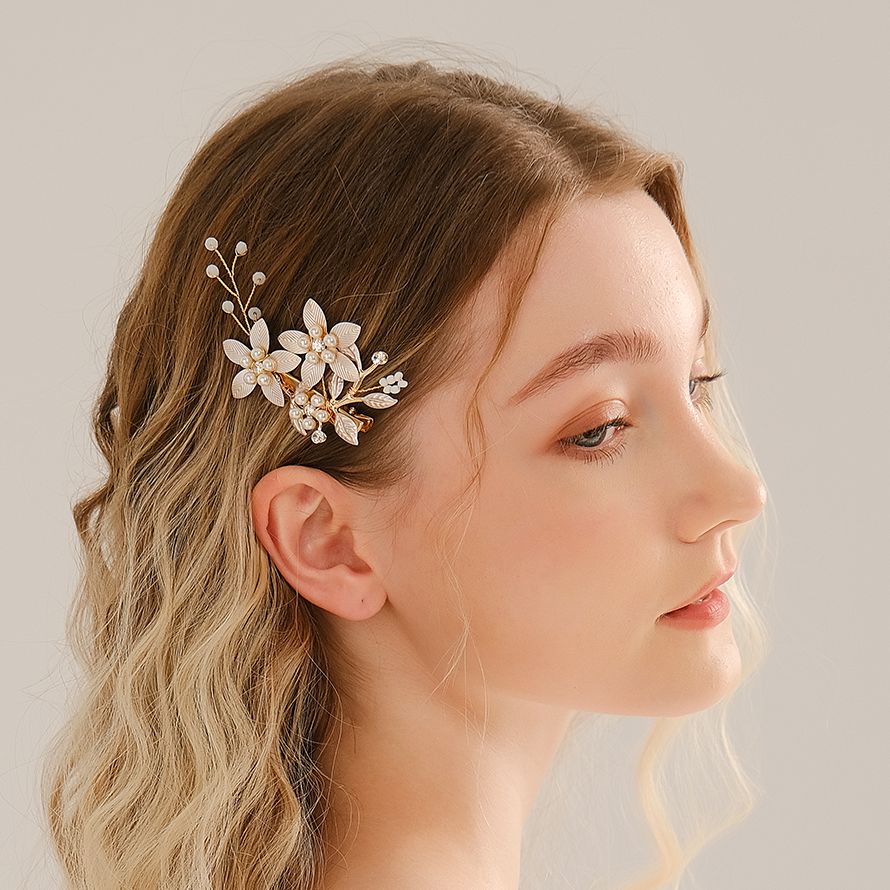 Handmade Pearl Flower Hair Cli - Hanbok Hair Pin review and price