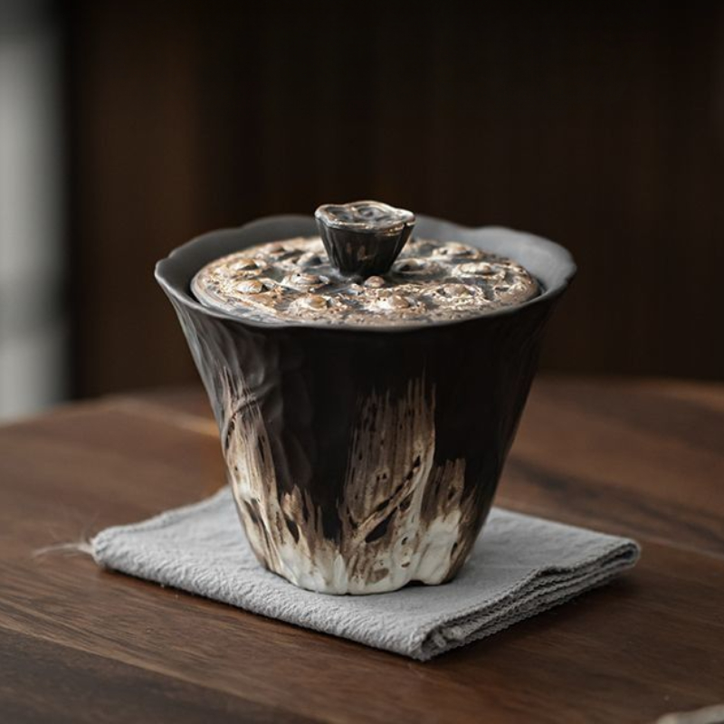 200ml Handmade Embossed Lotus  - Korean Tea Set review and price