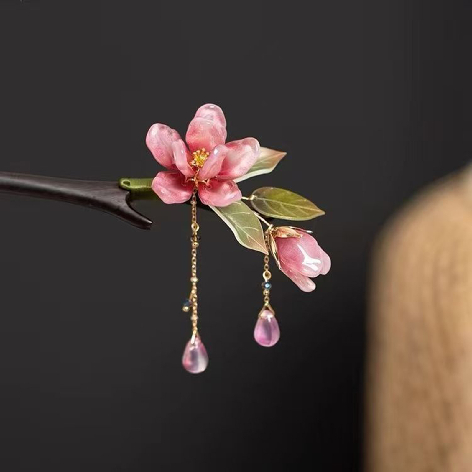 Floral Hair Stick Chinese Styl - Hanbok Hair Pin review and price