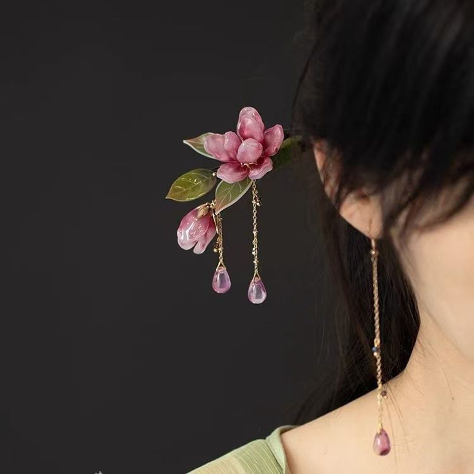 Floral Hair Stick Chinese Styl - Hanbok Hair Pin review and price