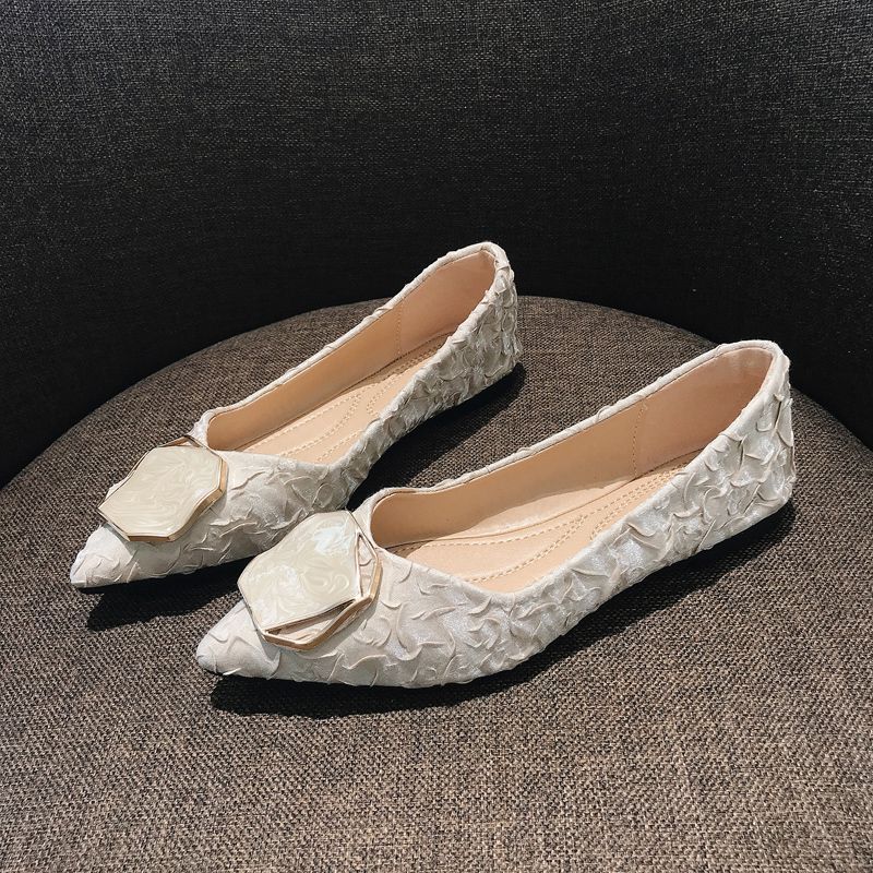 Women's Shoes Flat Pointed Toe - Korean Lifestyle Trends review and price