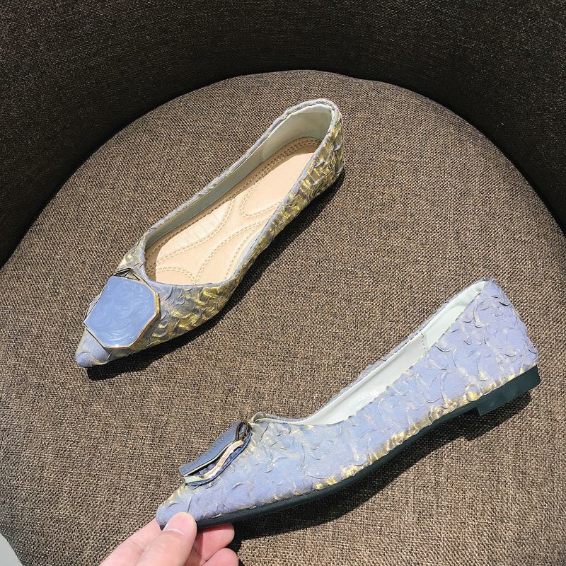 Women's Shoes Flat Pointed Toe - Korean Lifestyle Trends review and price