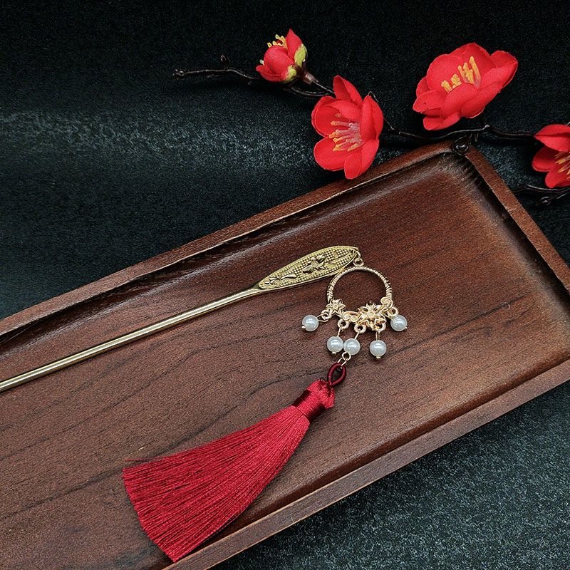 Ancient-Style Tassel Lotus Hai - Hanbok Hair Pin review and price