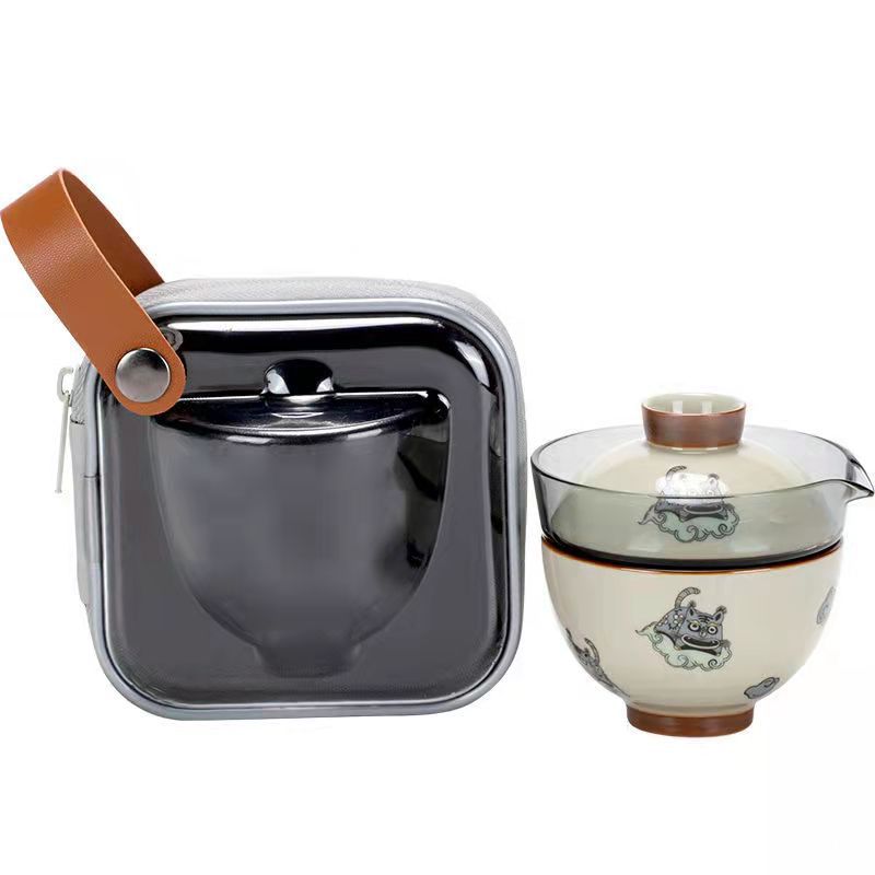 Travel Tea Set Portable Bag Qu - Korean Tea Set review and price