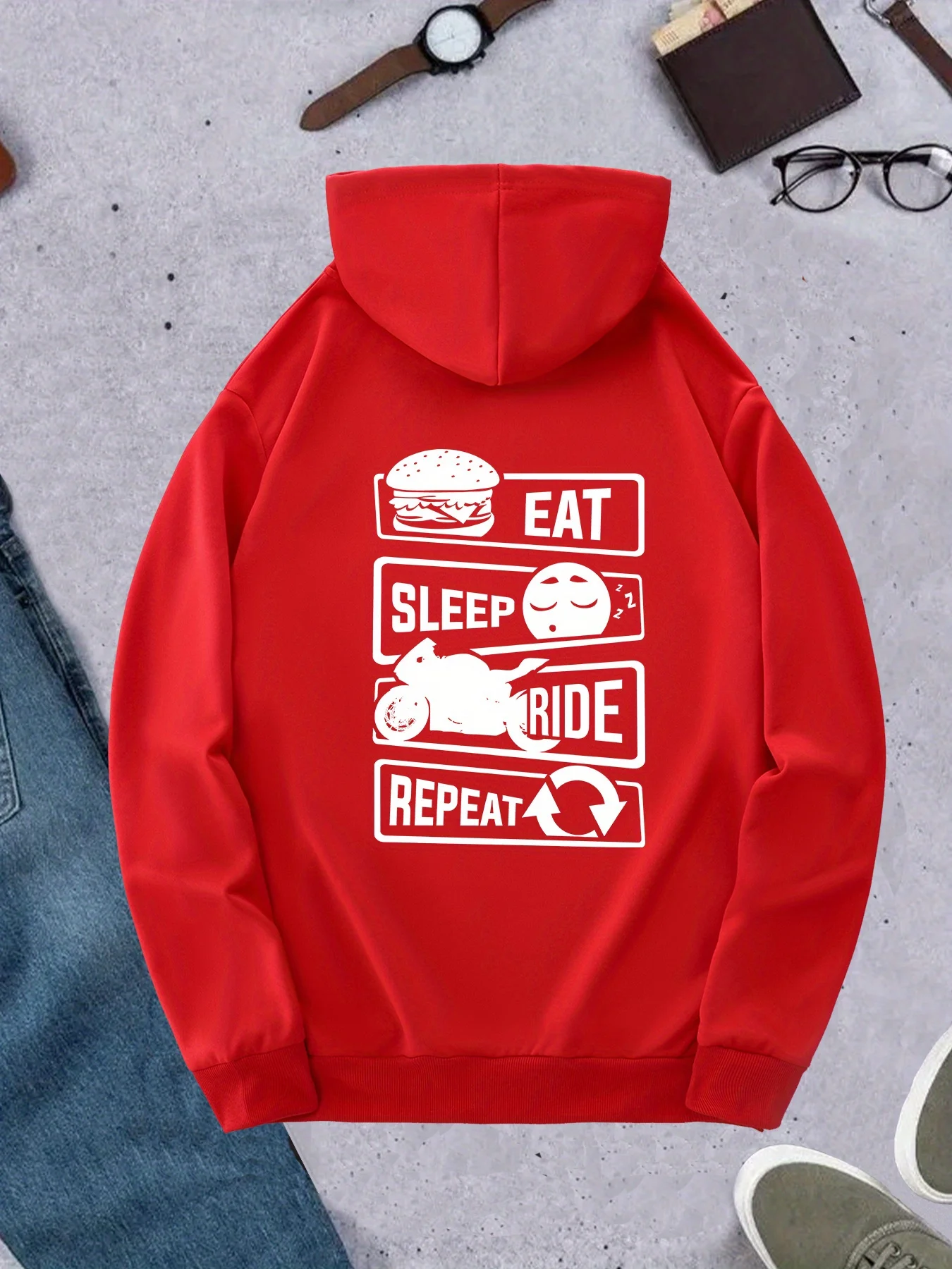 Korean Trend Men Hoodie Eat Sl - Korean Lifestyle Trends review and price